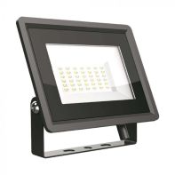V-TAC VT-4934-B LED-Fluter 30W SMD 85LM/W 110° Naturweiß 4000K schlankes schwarzes Aluminium IP65 - SKU 6744