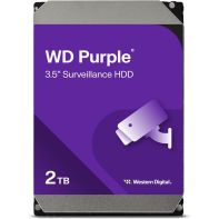 Western Digital Purple 2 TB SATA 3,5″ Festplatte für Videoüberwachung – Modell WD23PURZ