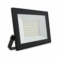 V-TAC 30W LED-Außenstrahler, 6500K Kaltweiß, Schwarz IP65 – Artikelnummer 23994