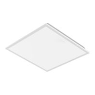 V-TAC VT-61043 Kit mit 10 hintergrundbeleuchteten LED-Panels, 40 W, 600 x 600 mm, 4000 K, inklusive Treiber, 4500 lm, 110 lm/W - 24366