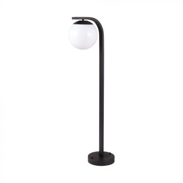 V-TAC VT-1157 Gartenlaternen-Lampenfassung E27 Mattschwarz H: 105 cm IP44 - 10421