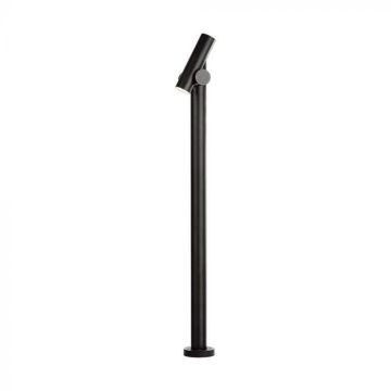 V-TAC VT-1187 Verstellbare Doppelstrahl-LED-Gartenstehleuchte 2 x 2,6 W, 100 cm, schwarze Farbe, 3000 K, IP44 – Artikelnummer 10475