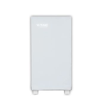 V-TAC VT-16076W LiFePO4-Speicherbatterie 16,07 kWh 51,2 V 314 Ah WiFi CEI 0-21 Weiß - 12334