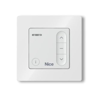 Nice DOMI W1 1-Kanal bidirektionaler Funk-Wandsender 433,92 MHz weiß – SKU DOMIW1