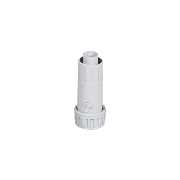 FAEG Gerader Verbinder Rohr-Mantel verschiedene Durchmesser: Mantel 20mm / Rohr 25mm IP65 fg16425