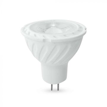 V-TAC LED-Strahler GU5.3 (MR16) 6W 12V 110° mit transparenter Abdeckung Licht 4000K - 212051