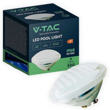 V-TAC 12V PAR56 8W 6500K IP68 Unterwasser-LED-Poolleuchte 217555