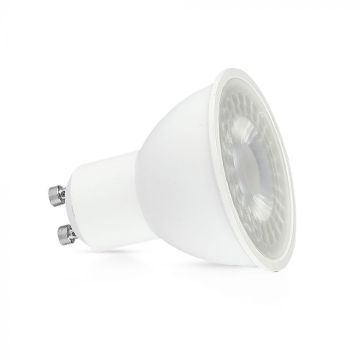 V-TAC LED-Strahler GU10 7,5W 110° mit transparenter Abdeckung, 3000K Licht 218721