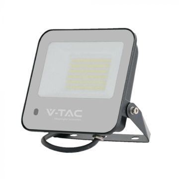 V-TAC 50 W LED-Flutlicht mit Fernbedienung und integriertem Treiber-IC – RGB + Kaltweiß, IP65 (SKU 23463 – VT-44053)