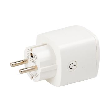 HIKVISION DS-PSP1-WE AX-PRO Smart Plug für Lastmanagement, Funk-Smart-Steckdose zur Gerätesteuerung