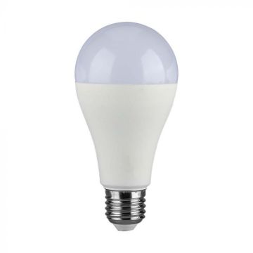 V-TAC VT-2015 LED-Glühbirne 15 W E27 Licht 4000 K 100 lm/W thermoplastische Form A65 Artikelnummer 214454