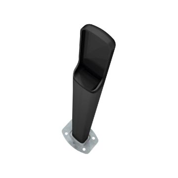 CAME 001DB-LN Schwarz eloxierte Aluminiumsäule H 500 mm – SKU 001DB-LN
