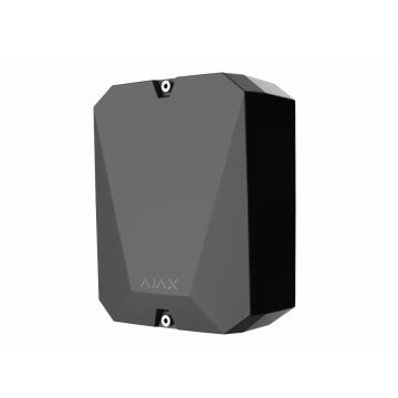 AJAX 38201.62.BL1 MultiTransmitter Juwelier Schwarzes Funkmodul für 18 kabelgebundene Sensoren von Drittanbietern 38201