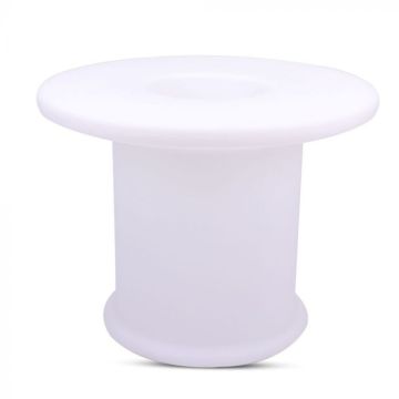 V-TAC VT-7812 mehrfarbiger RGB-LED-Couchtisch, wiederaufladbarer Akku und Fernbedienung IP54 – Artikelnummer 40251