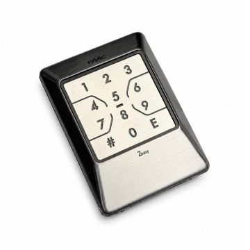 FAAC Touch-Tastatur XKP B INOX LC BUS 2easy 2 Kanäle IP54 404045