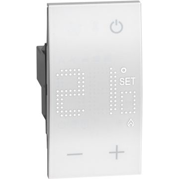 Bticino KW4441 Living Now Raumthermostat 230 V – 2 Module weiß Bticino KW4441 Living Now Raumthermostat 230 V – 2 Module weiß