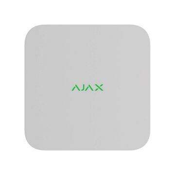 Ajax 16-Kanal 4K UHD IP NVR (Backup bis zu 16 TB), ONVIF/RTSP-kompatibel, mit JetSparrow-Technologie und SmartBracket 70934.122.WH