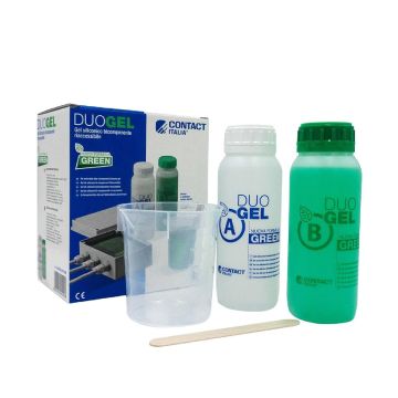 DUOGELRTV200 Zweikomponenten-Silikon-Isoliergel für elektrische Verbindungen 500 g + 500 g wiederverwendbarer Kontakt
