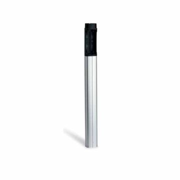 PVC RAL 9006 H silber Verbindungsstück DIR-CGP H=0,5M
