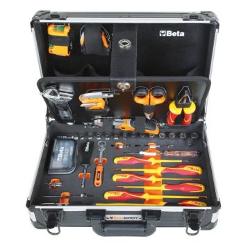 Beta 2054BM-74 Werkzeugkoffer für Elektriker – DIY-Wartungskoffer74-teilig