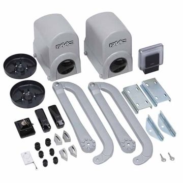 FAAC 104575 Energy Kit Gelenkarm mit Sicherheitsschwingtüren 2M 24V 391