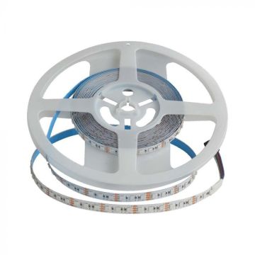 V-TAC VT-3535-120 RGB LED-Streifen SMD3535 120 LEDs/m 12 W/m Doppel-Leiterplatte 5 m 24 V IP20 8 mm - 10556
