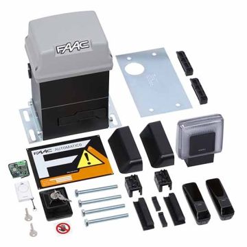 FAAC PRATICO KIT neue Version Komplettset Schiebemotor 746 C Hydraulik 600KG - 105940