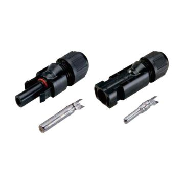 V-TAC 11413 Paar MC4-Solar-Photovoltaik-Steckverbinder (männlich/weiblich) IP68-Packung mit 100 Paar (200 Stück)