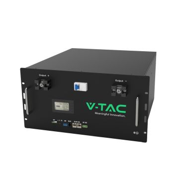 V-TAC LV 48V 200Ah 100A 9,6 kWh Lithium-Rack-Speicherbatterie CEI-021 SKU 11523