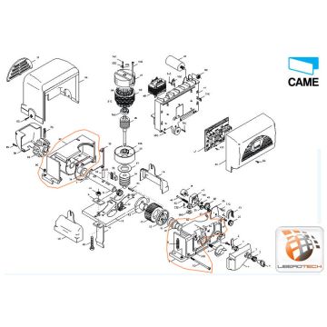 Kasten Getriebemotor BX-E BX-E241 – 119RIBX014