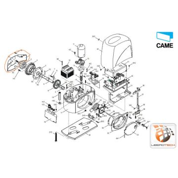 Karten R Schutz Ritzel BX-243 – 119RIBX040