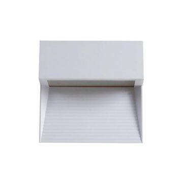 V-TAC VT-1172 3W LED Wandleuchte neutralweiß 4000K quadratish grau körper IP65 - SKU 1401