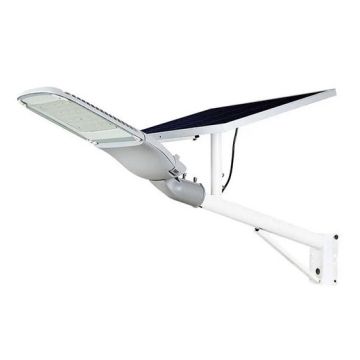 V-TAC VT-ST303 LED-Straßenleuchte 50 W Samsung-Chip mit eigener Stromversorgung mit Solarpanel und Fernbedienung 4000 K weißer Körper IP65 – sku 7837
