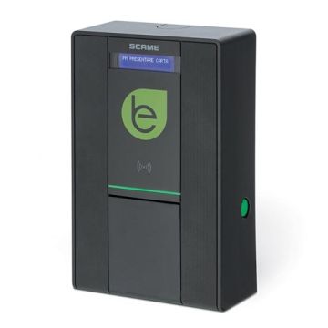 Smart Wandbox zum Laden von Elektrofahrzeugen mit Anzeige 1 Buchse Typ-2 1P+N+T 32A 230Vac~7,4kW IP54 IK08 - Scame 205.W23-B0