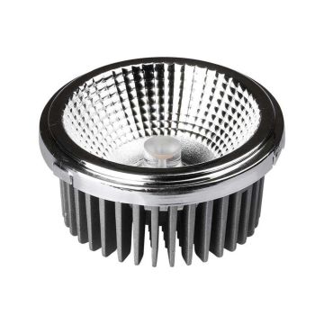 V-Tac VT-1121 LED Strahler AR111 Birne 20W GX53 12V warmweißes Licht 3000K COB Reflektor 20° und 40° Artikelnummer 212792