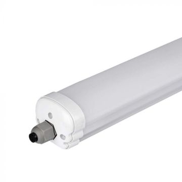 V-TAC VT-6076 LED Tube Ceiling Light 18W 120LM/W IP65 60CM Natural White 4000K G-SERIES - SKU 216283