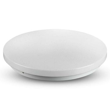 V-TAC VT-8424 24W runde LED-Deckenleuchte weiß Sternenhimmel-Effekt Farbwechsler CCT 3in1 interner Schalter IP20 - sku 217606