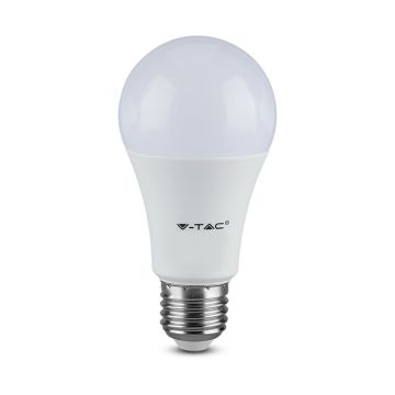 V-TAC VT-2310 9,5W LED Birne SMD Super Bright 160LM/W A60 E27 tagweiß 4000K - SKU 2810