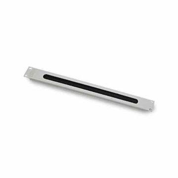 Schlitzplatte 1 Einheit mit Staubschutz für Schränke Rack 19" Fanton 28342