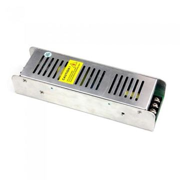 V-TAC VT-20155D Schlankes Metallnetzteil 150 W, 24 V, 6,25 A, IP20, dimmbarer Triac, 199 x 61 x 31 mm – SKU 3258