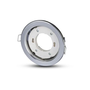 V-TAC VT-715 GX53 Beschlag chrom runde für lampe LED - SKU 3677 V-TAC VT-715 GX53 Beschlag chrom runde für lampe LED - SKU 3677