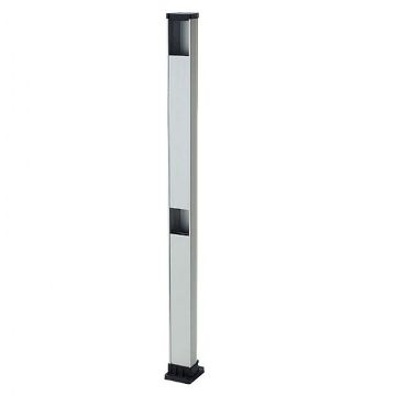 FAAC 401035 Doppelte hohe Säule aus Aluminium für XP20-XP30-Fotozellen und 100-cm-Höhenwähler