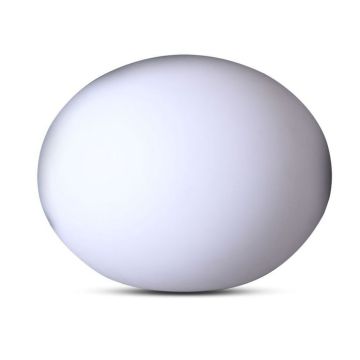V-TAC VT-7801 1W LED oval gartenlicht Ø20cm rgb wiederaufladbarer Akku und Fernbedienung - sku 40141