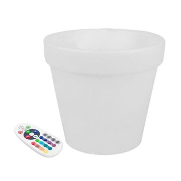 V-TAC VT-7808 3W LED Pflanzkübel gartenlicht rgb wiederaufladbarer Akku und Fernbedienung - sku 40211