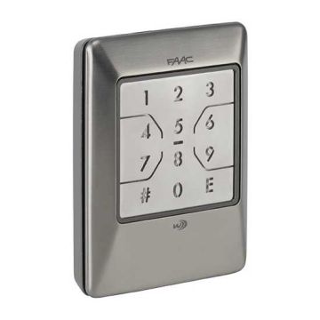 Trasmittente via radio a combinazione Radio Key Pad 868 SLH FAAC 404026