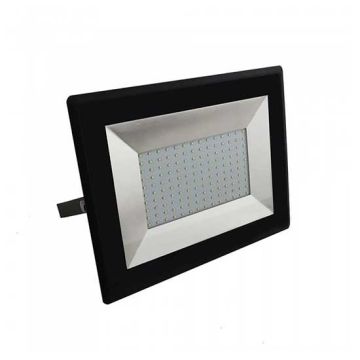 V-TAC VT-40101 100W LED flutlicht ultra slim e-series neutralweiß 4000K schwarz körper IP65 - SKU 5965