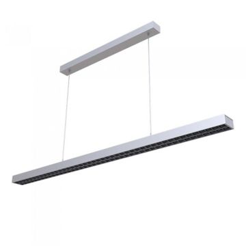 V-TAC PRO VT-7-61 60W LED lineares hängende Aufhängung up&down Licht samsung chip smd 4000K Silber Aluminium dimmbar UGR <6 - sku 607