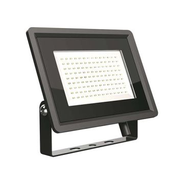 V-TAC VT-49104 LED-Fluter 100 W SMD 87 LM/W 110° Naturweiß 4000 K schlankes schwarzes Aluminium IP65 – SKU 6722