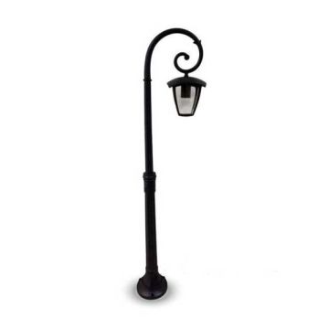 Garten Pole-Lampe 1xE27 V-TAC Lampe 1365mm Wasserdicht IP44 VT-737 – SKU 7060