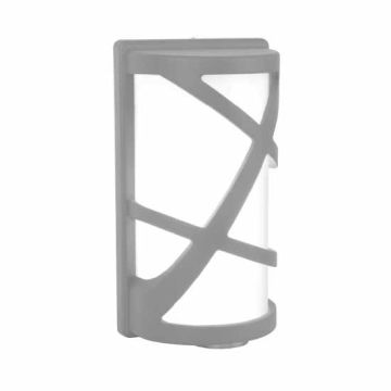 Garten-Wandleuchte 1Stck. E27 Lampe Dunkelgrau IP54